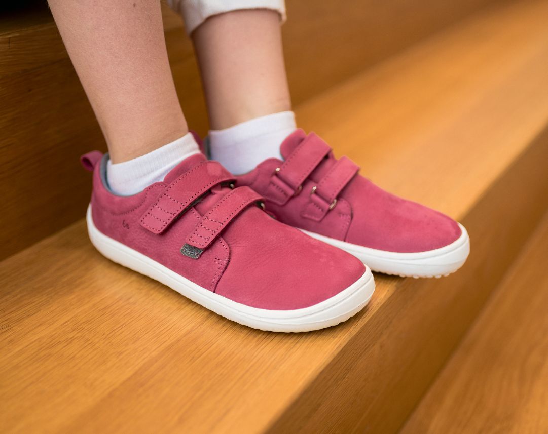 Chaussures enfants barefoot Be Lenka Jolly - Raspberry.