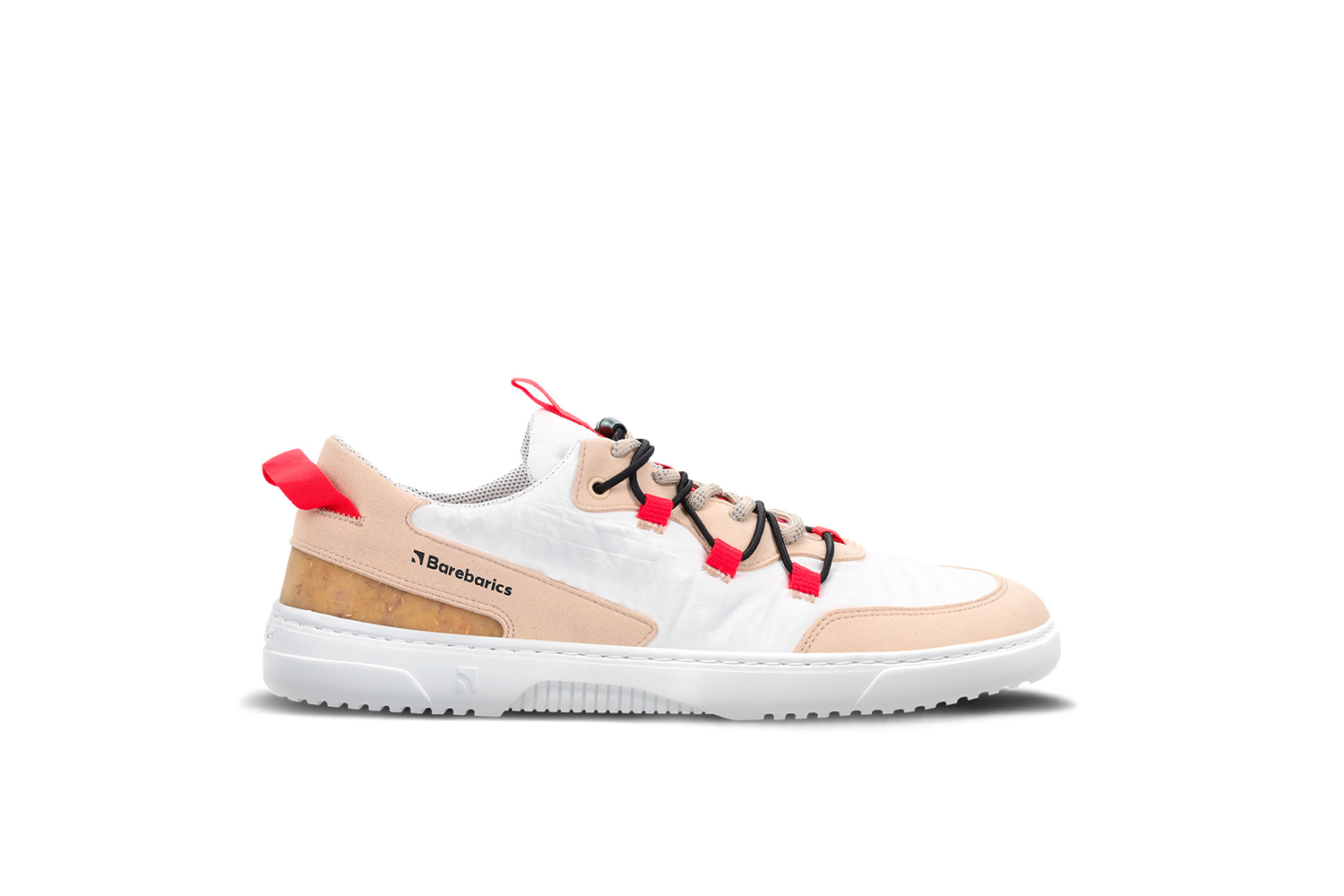 Sneakers Barefoot Barebarics Revive - Beige & White