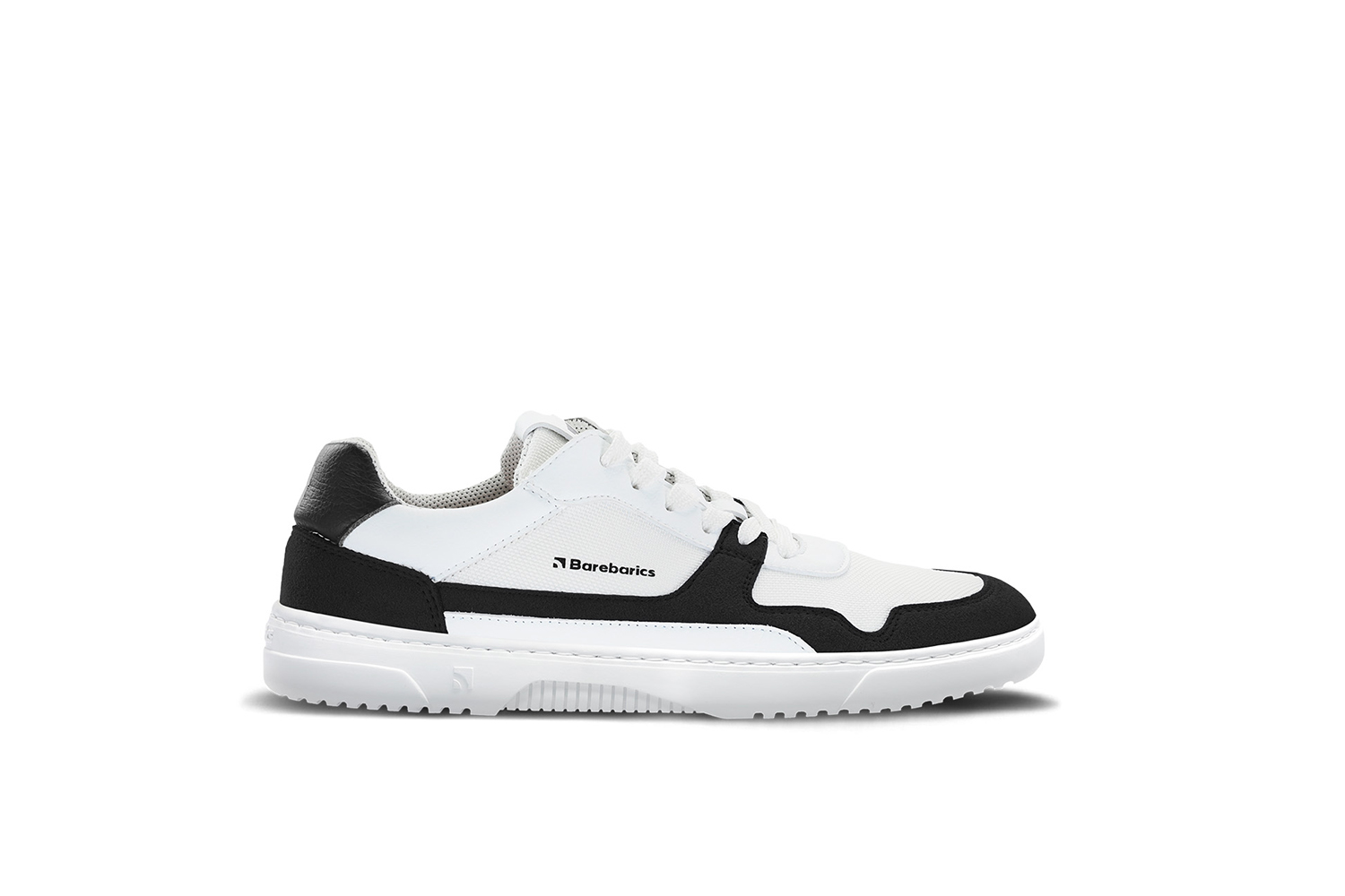 Sneakers Barefoot Barebarics - Zing - White & Black