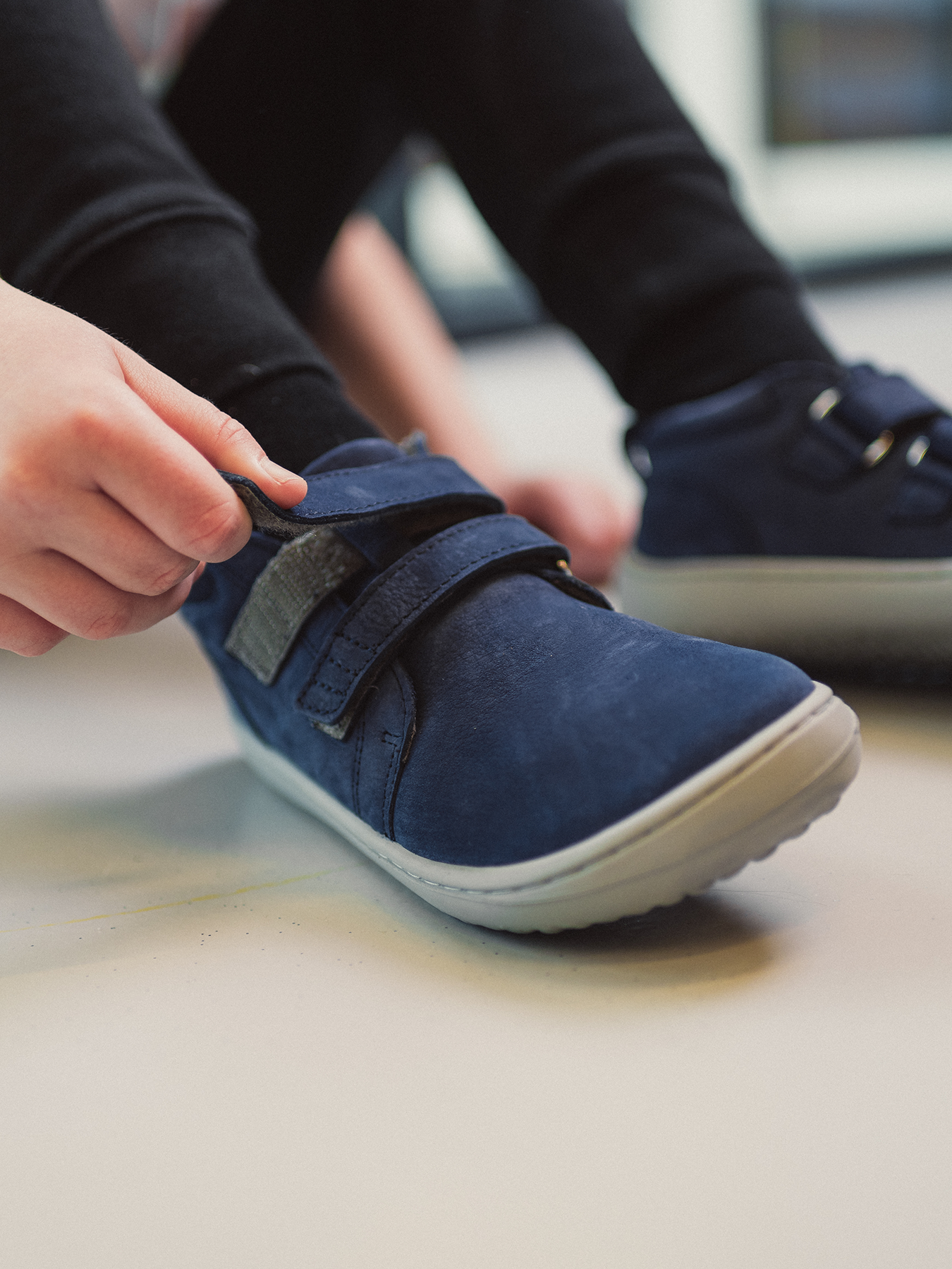 Chaussures enfants barefoot Be Lenka Play - Dark Blue.