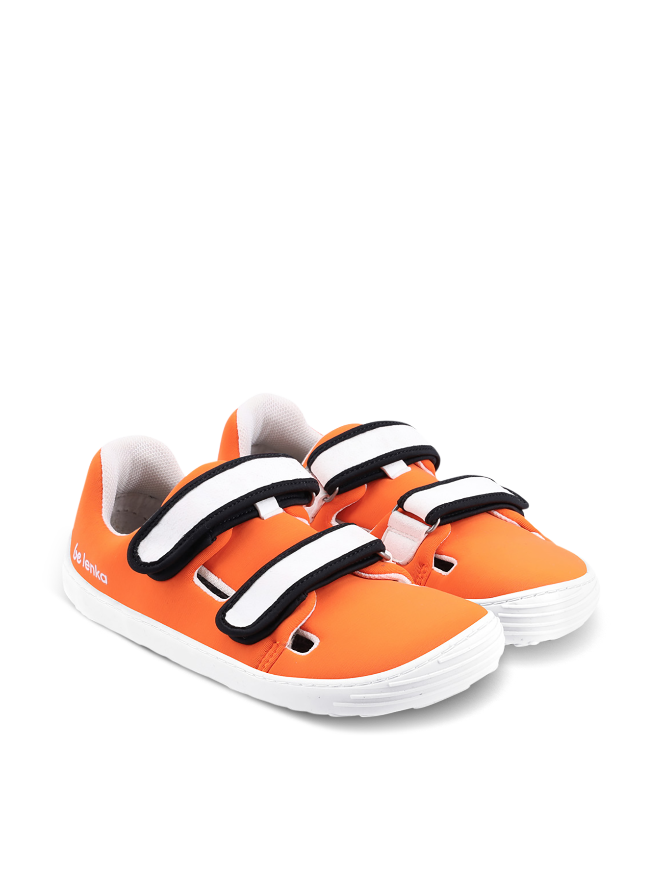Baskets enfants barefoot Be Lenka Seasiders - Orangy.