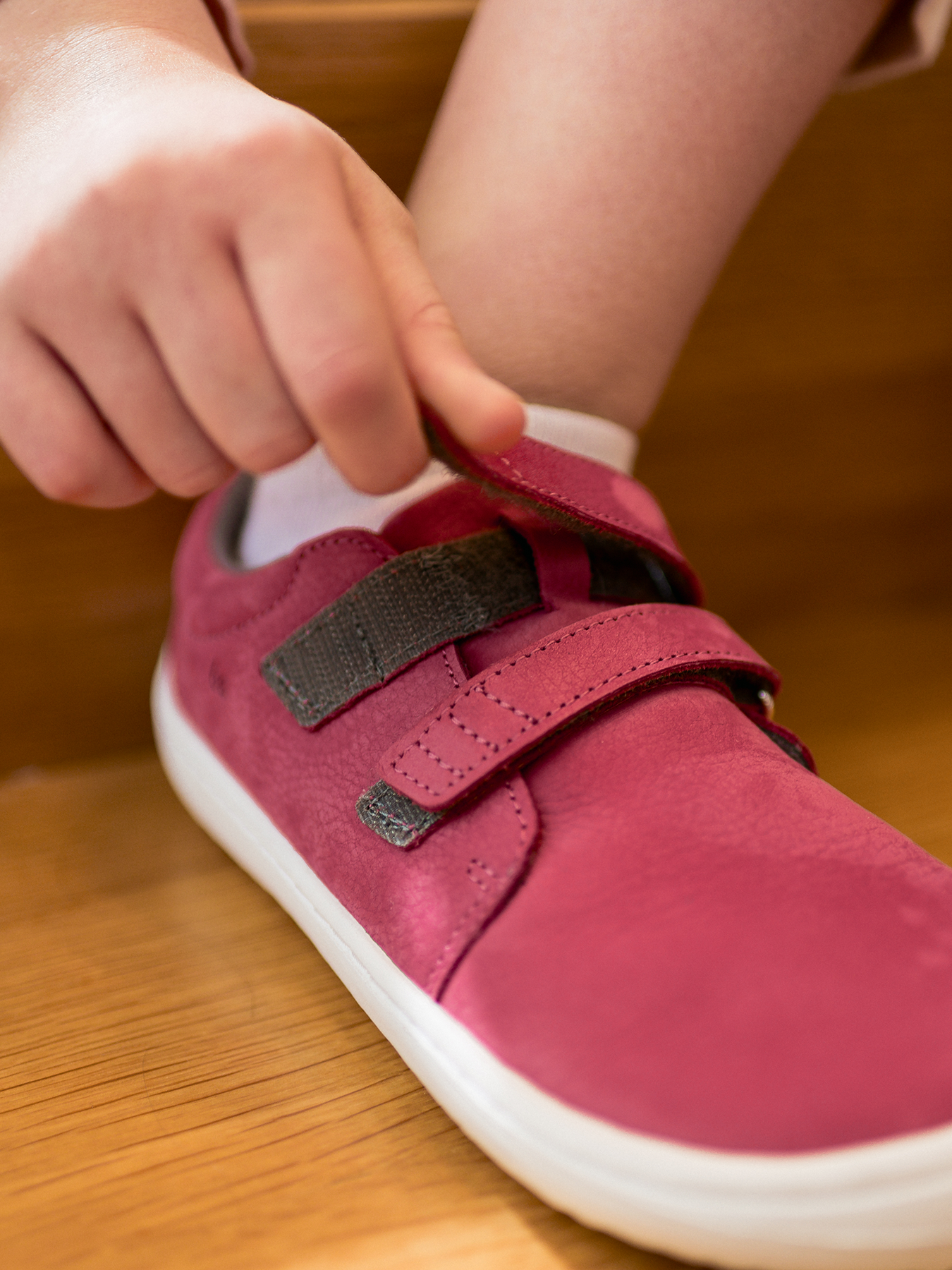 Chaussures enfants barefoot Be Lenka Jolly - Raspberry.